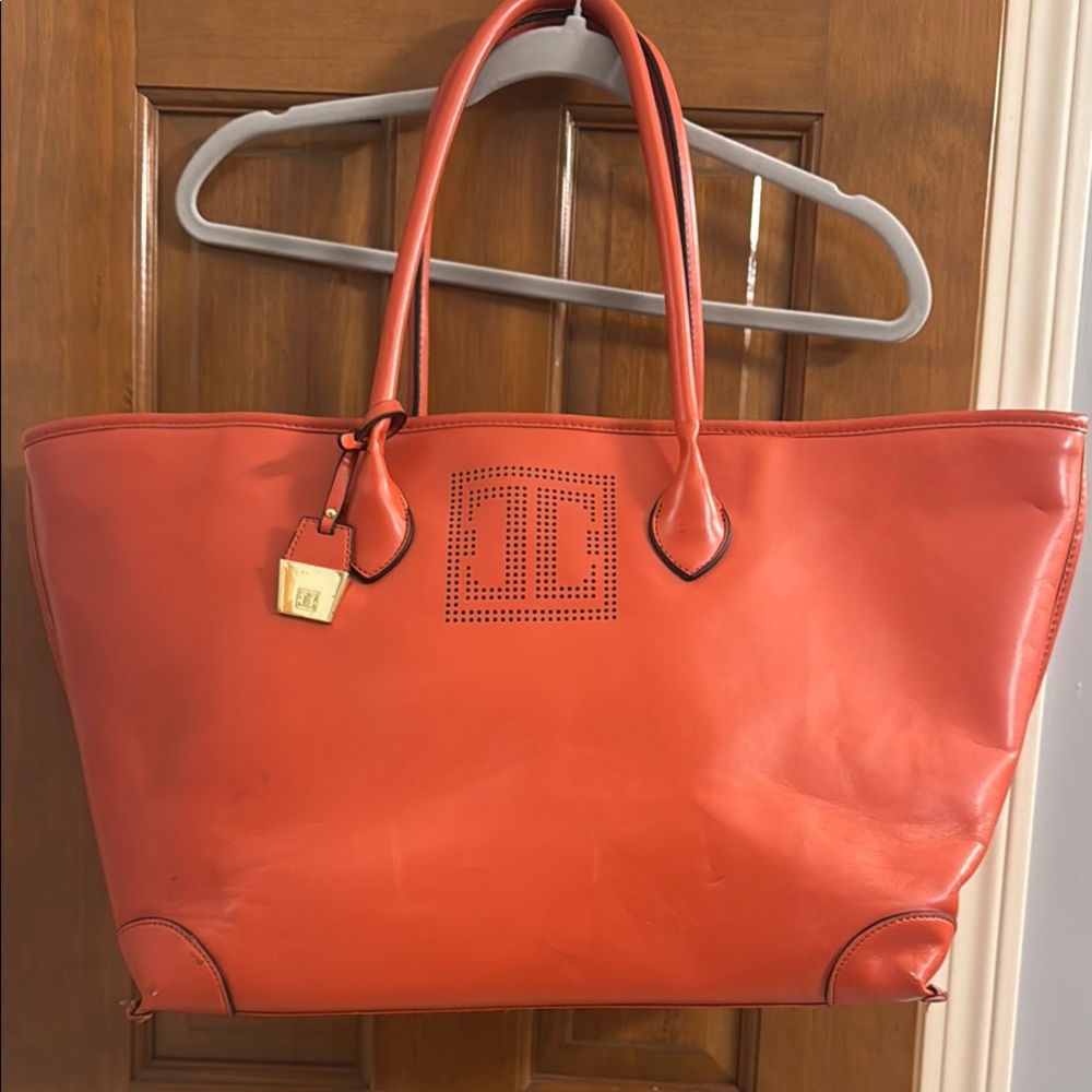 Ivanka Trump Soho Orange Tote